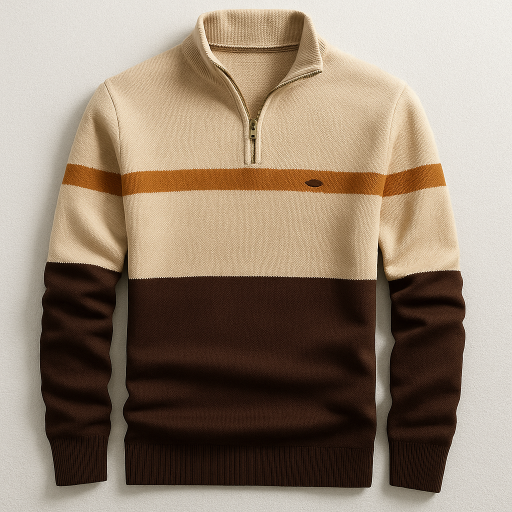 Halbzip Pullover Herren | Wärmend & Anti-Pilling