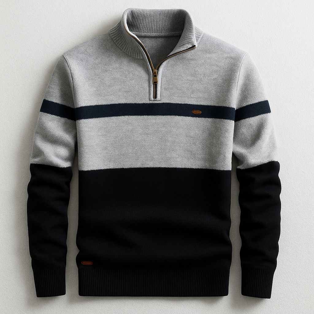 Halbzip Pullover Herren | Wärmend & Anti-Pilling
