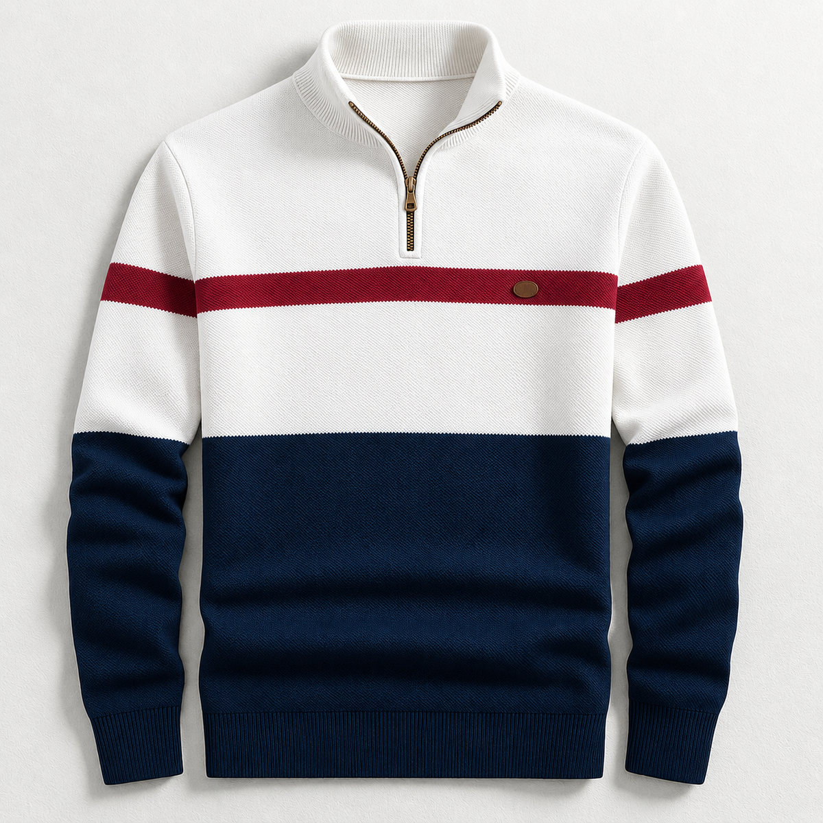 Halbzip Pullover Herren | Wärmend & Anti-Pilling