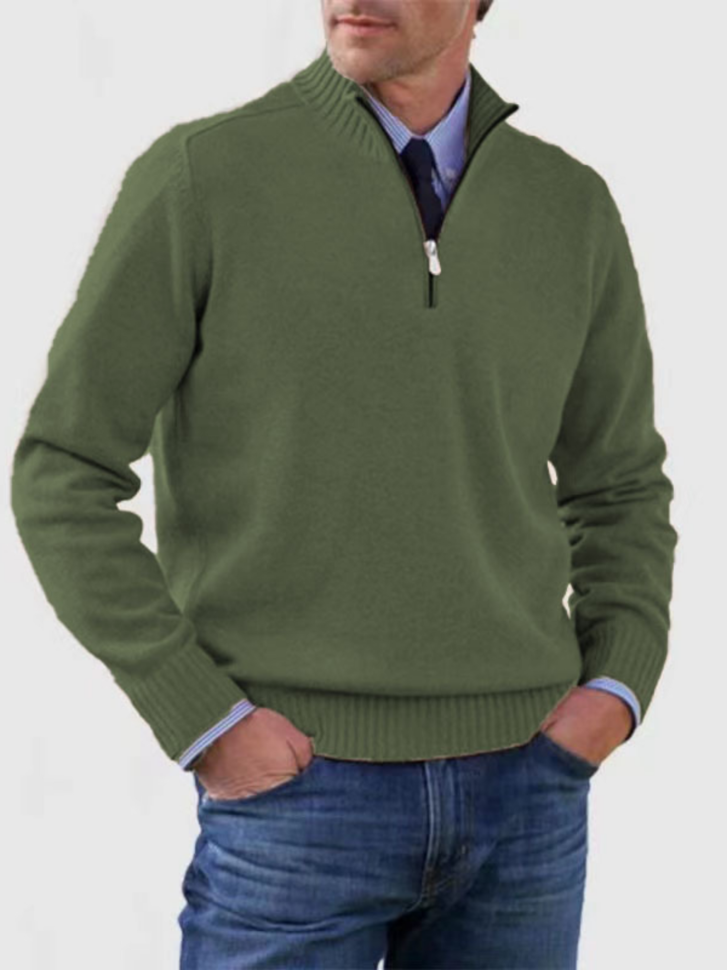 Half-Zip Pullover für Herren | Moderne Passform
