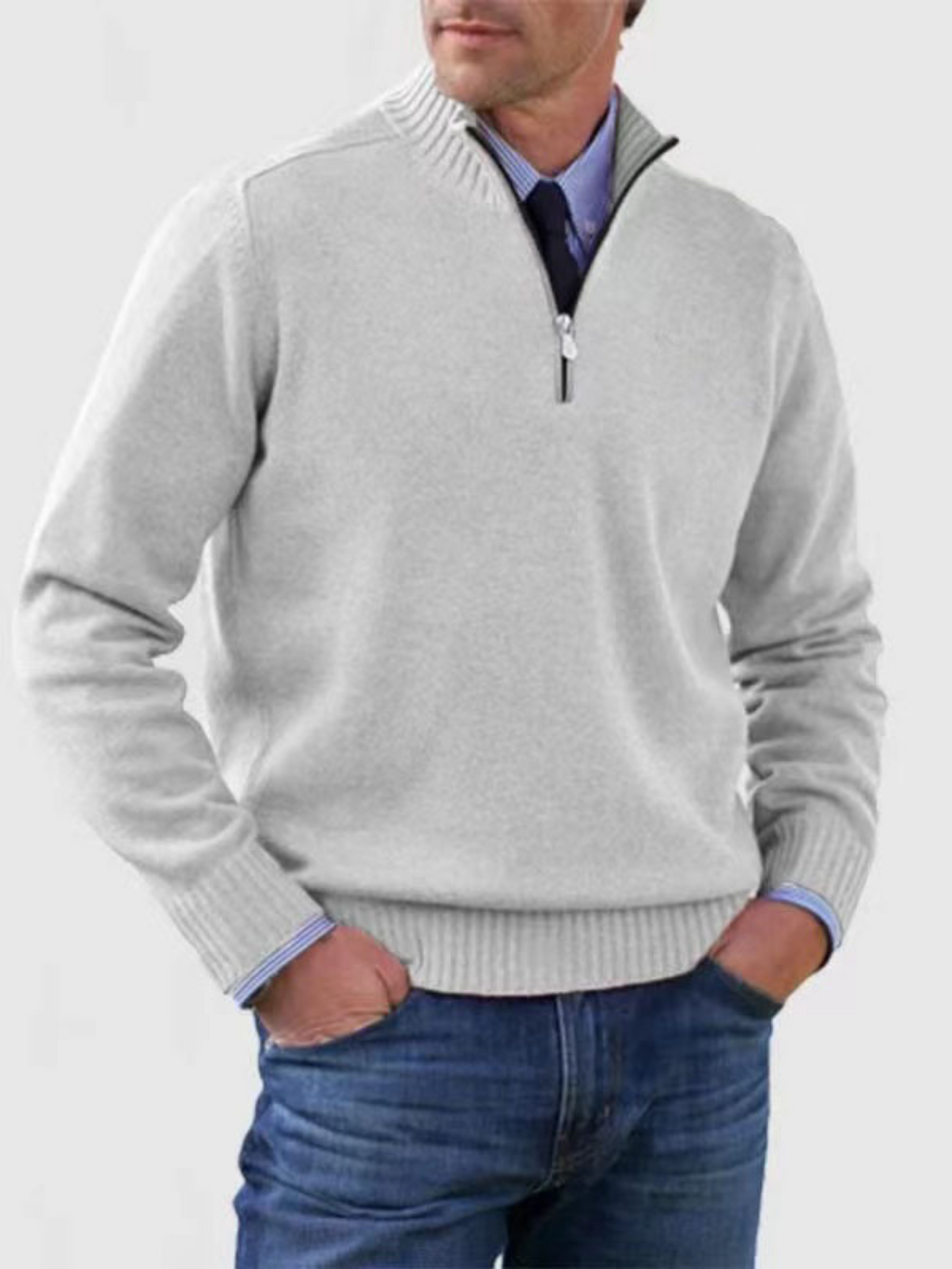 Half-Zip Pullover für Herren | Moderne Passform