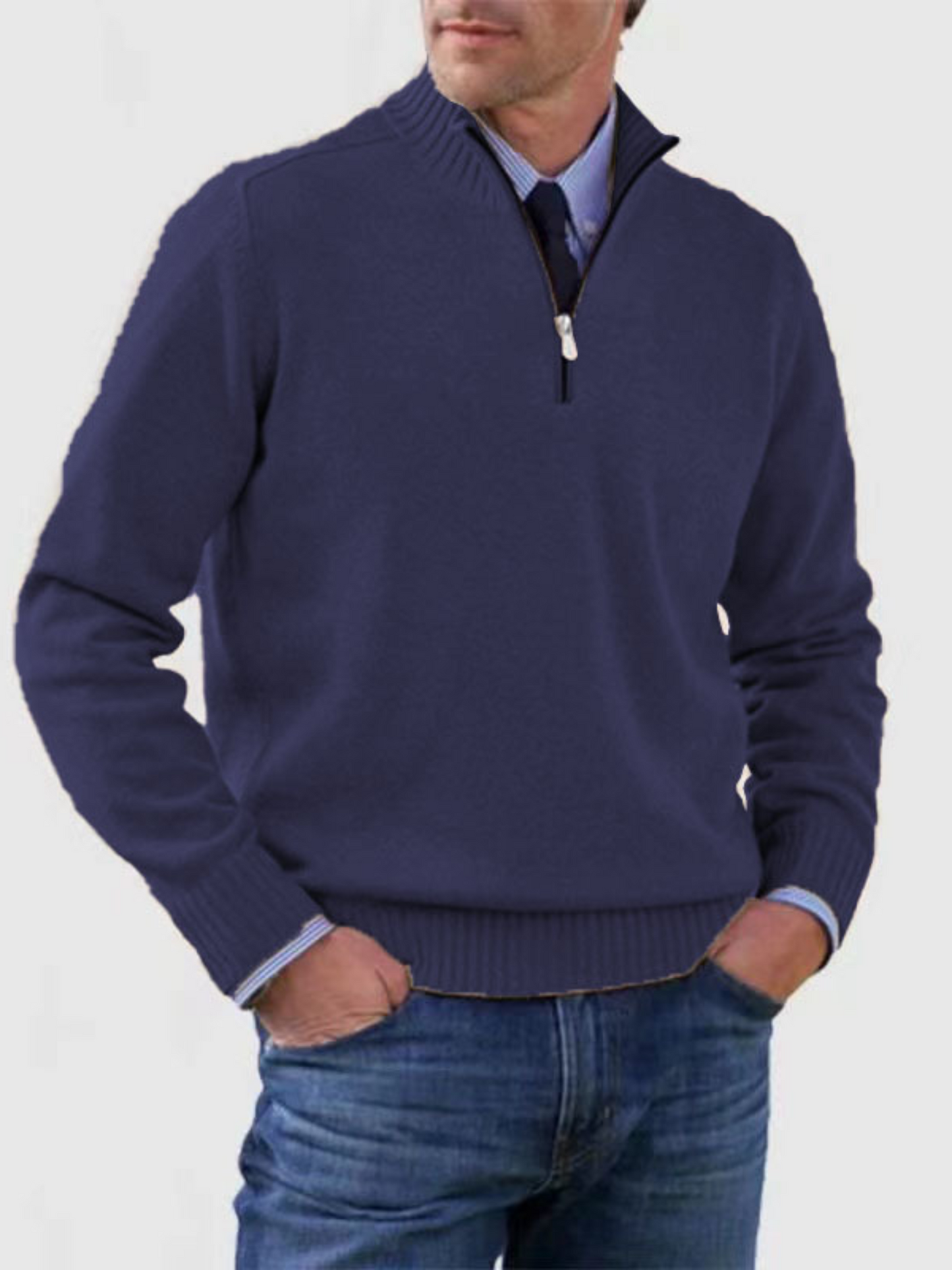 Half-Zip Pullover für Herren | Moderne Passform