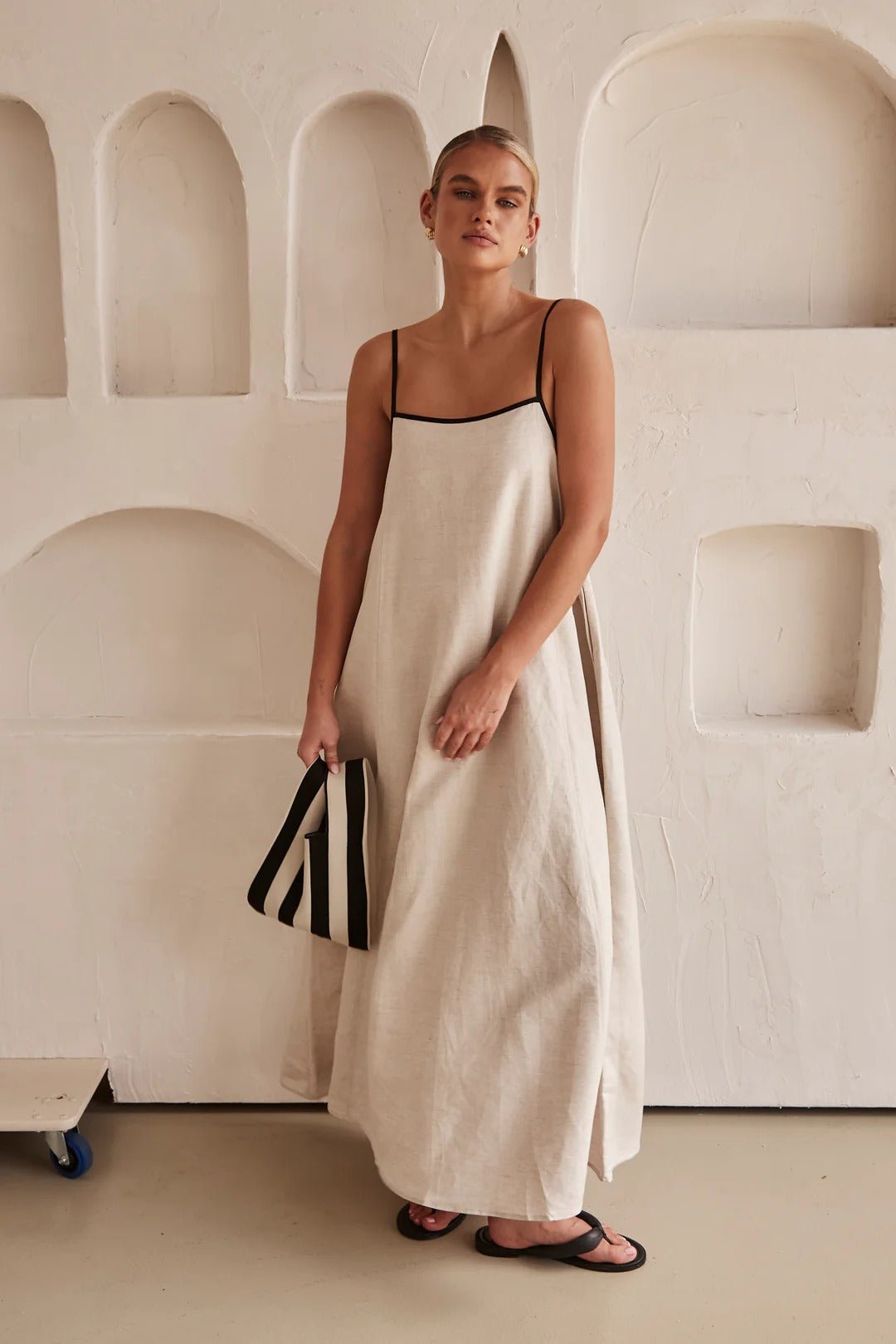 Maxi Kleid Damen | Trägerkleid Bodenlang & Elegant
