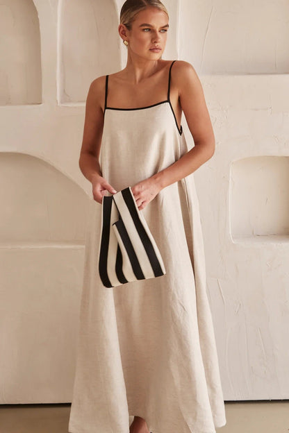 Maxi Kleid Damen | Trägerkleid Bodenlang & Elegant
