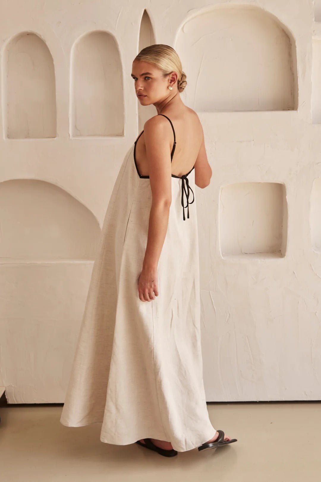 Maxi Kleid Damen | Trägerkleid Bodenlang & Elegant