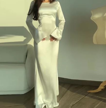 Harriet - Elegantes langärmeliges Kleid 0
