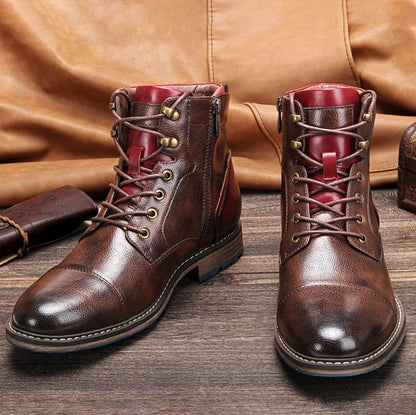Schnürstiefeletten Herren | Robust & Bequem 1
