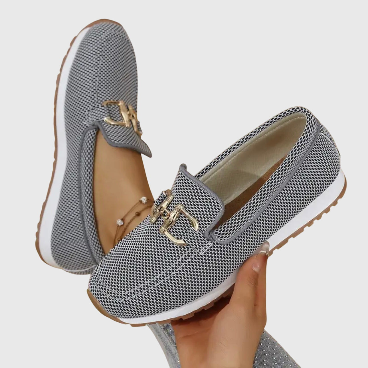 Helga | Damen Lässige Orthopädische Loafer 7