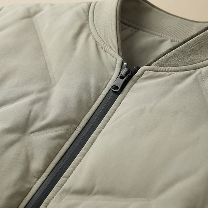 Herren Bomberjacke Stehkragen Leichte Übergangsjacke Herbst 4