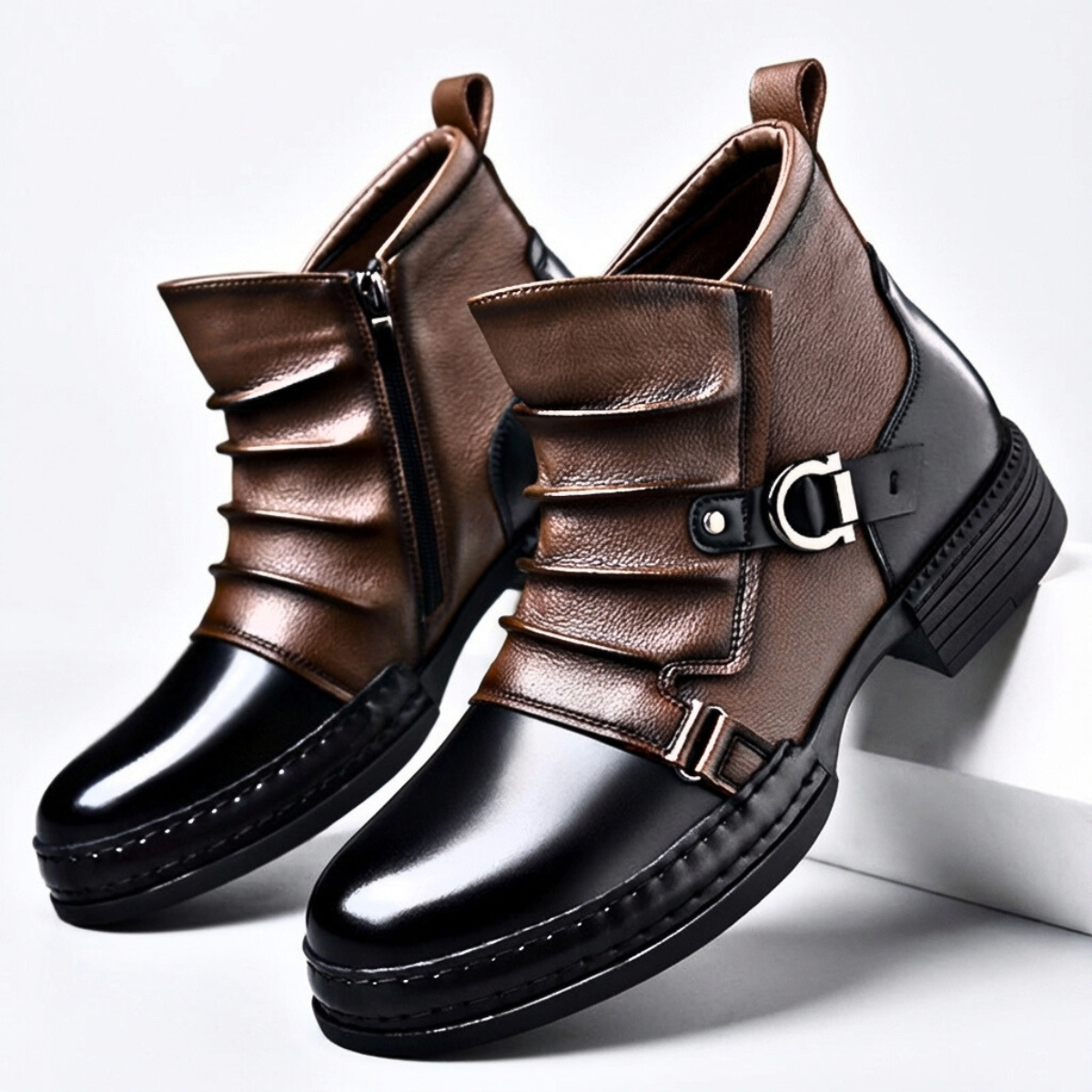 Schnallenstiefel Herren | Robust & Markantes Design 4