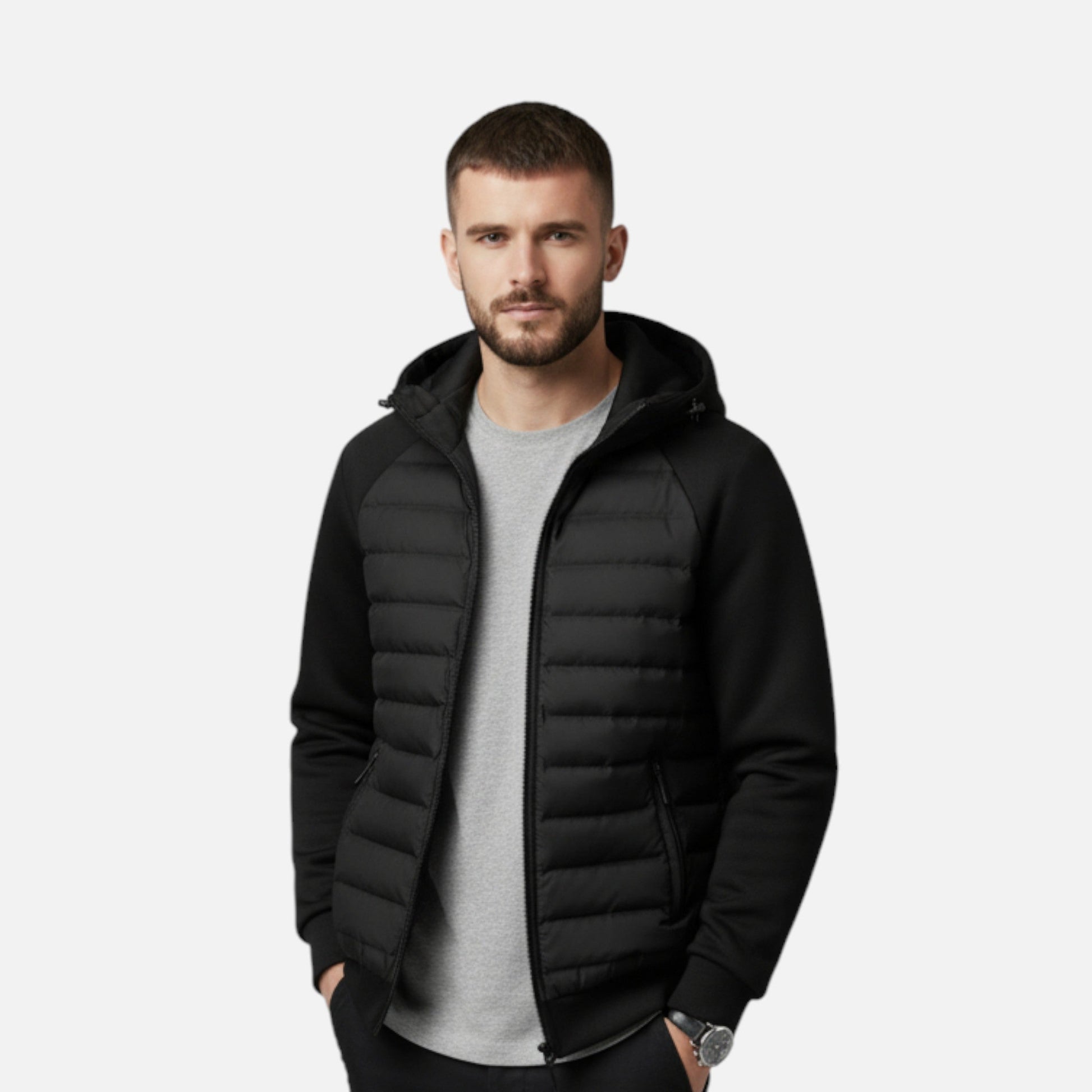 Herren-Daunenjacke | Steppdesign | Winter
