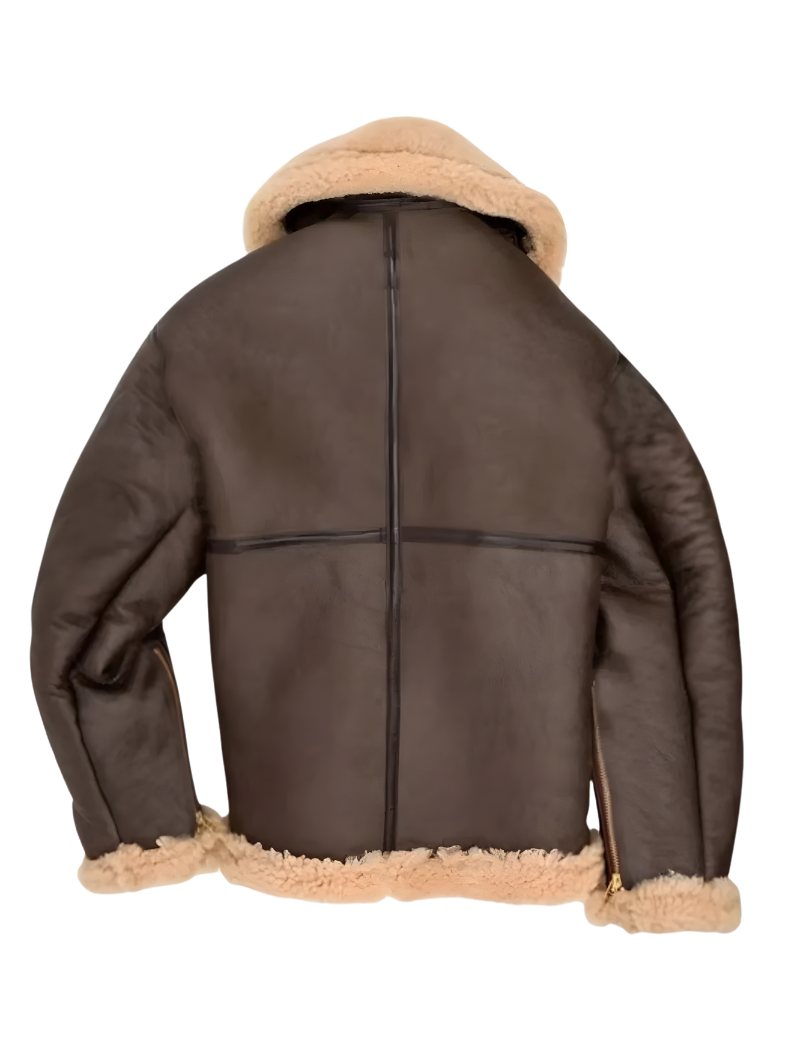 Herren-Fliegerjacke aus Lammfell | Legendäres RAF-Design | Winter