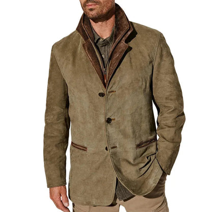 Vintage Jacke Herren | Klassischer Kragen & Viele Taschen 5