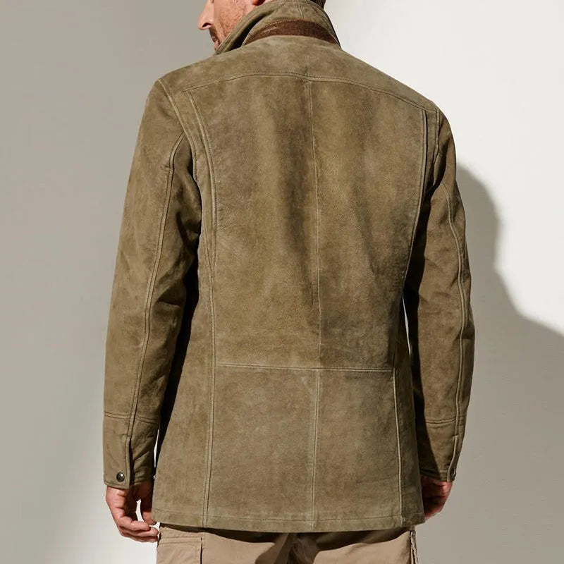 Vintage Jacke Herren | Klassischer Kragen & Viele Taschen 7