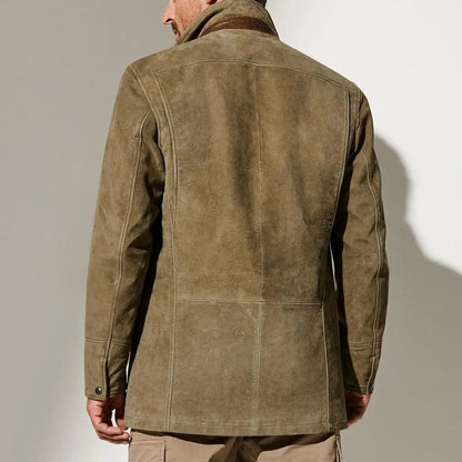 Vintage Jacke Herren | Klassischer Kragen & Viele Taschen 7