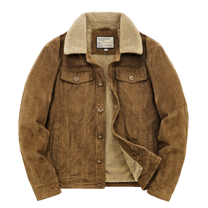 Cordjacke Herren | Warm & Sherpa-Gefüttert 2