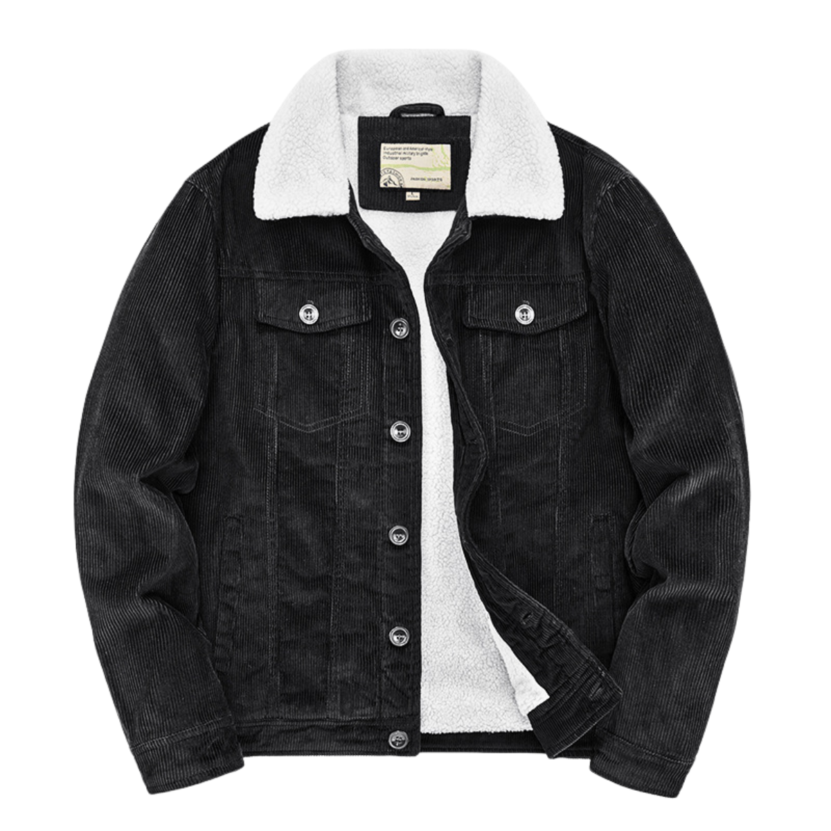Cordjacke Herren | Warm & Sherpa-Gefüttert 6