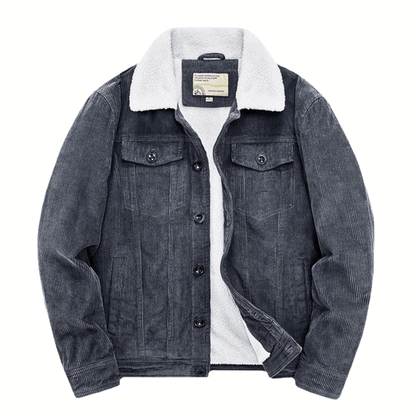Cordjacke Herren | Warm & Sherpa-Gefüttert 8