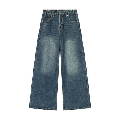 Herren Loose Fit Baggy Jeans | Hohe Taille Retro