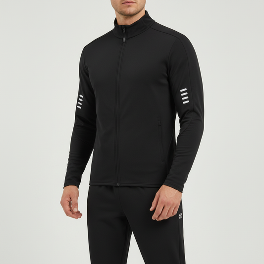 Herren Set | Stehkragen & Zip für Sport