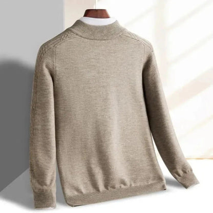 Herren-Strickpullover | Rippstrick, leicht | Normale Passform