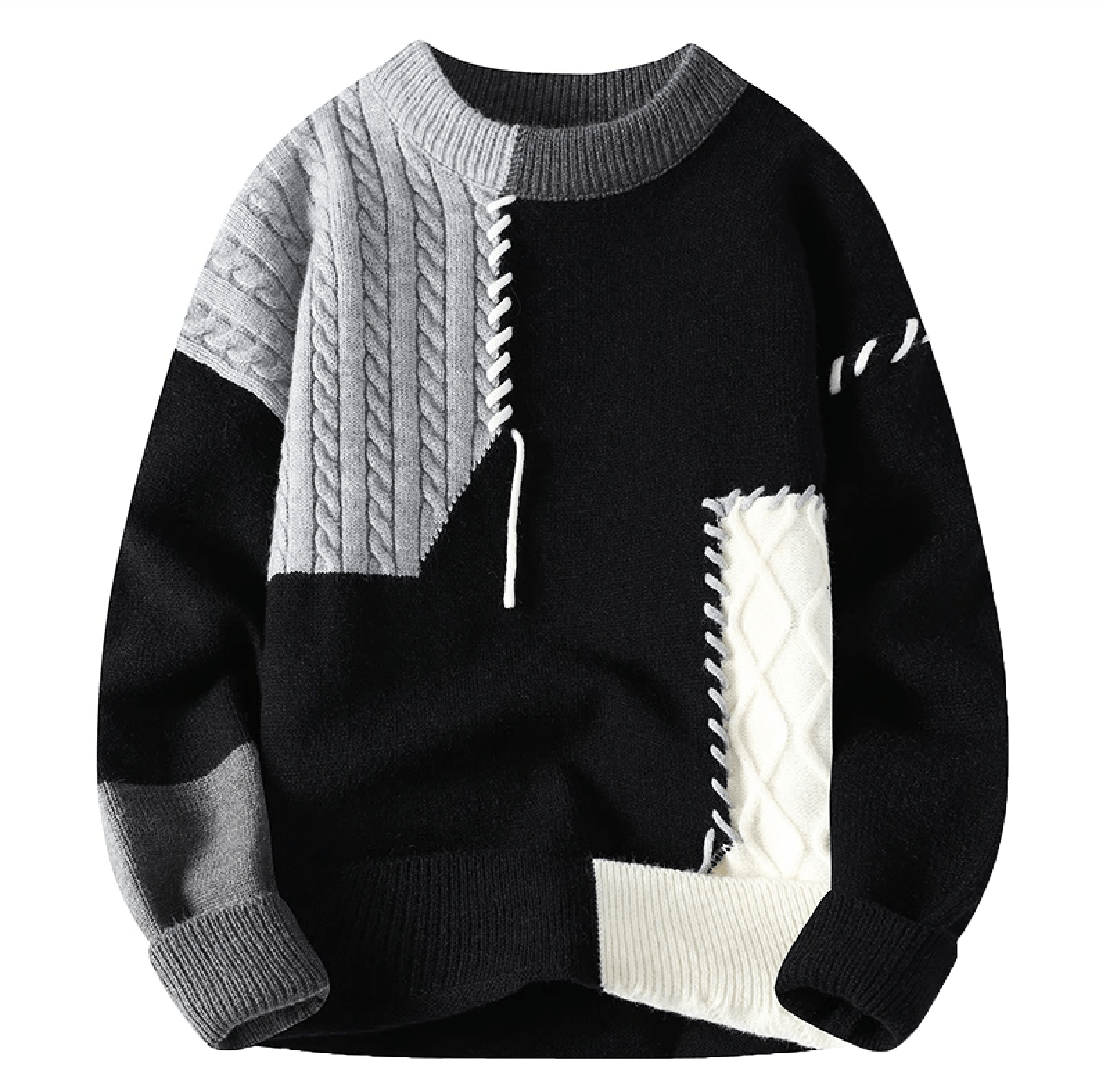 Herren-Strickpullover | Schmale Passform | Winter