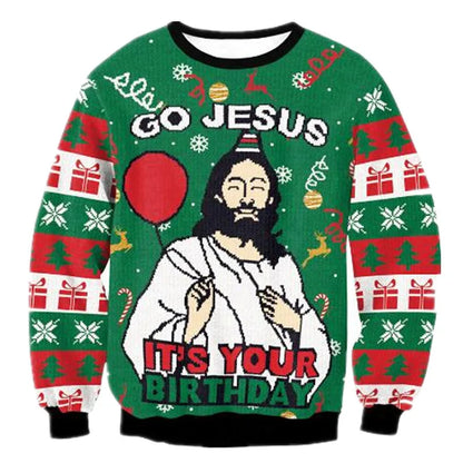 Weihnachtspullover Herren | Lustiges Design & Gemütlich 2