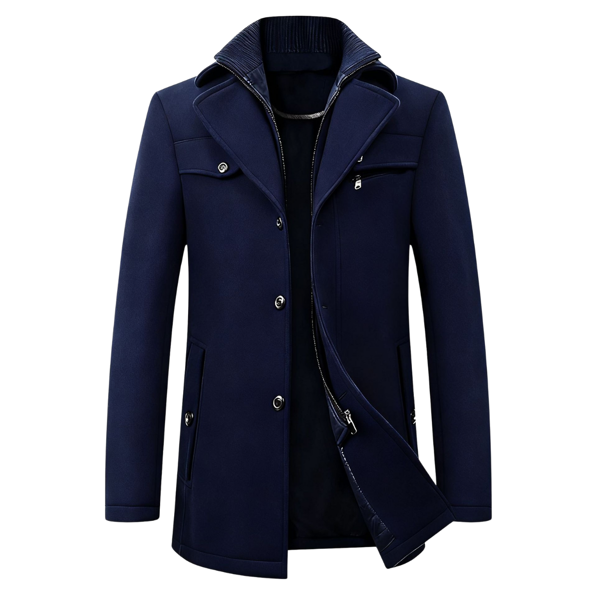 Mantelmantel Herren | Warm & Winddicht 3