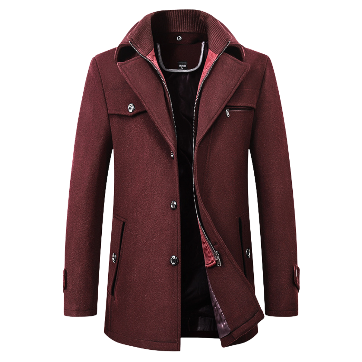 Mantelmantel Herren | Warm & Winddicht 5