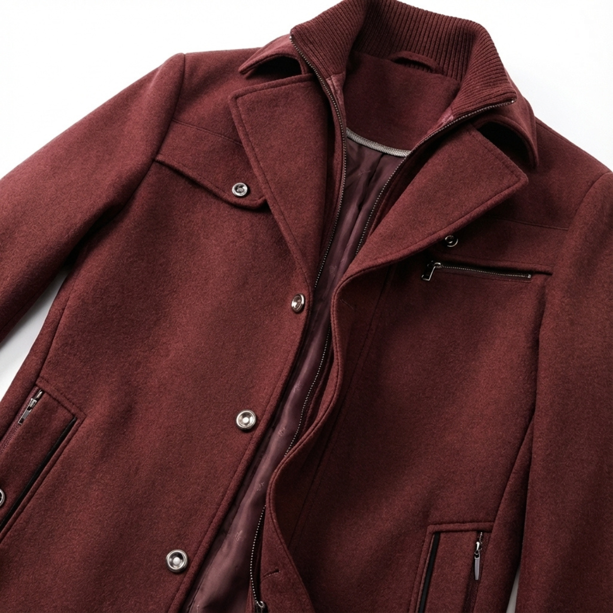 Mantelmantel Herren | Warm & Winddicht 6