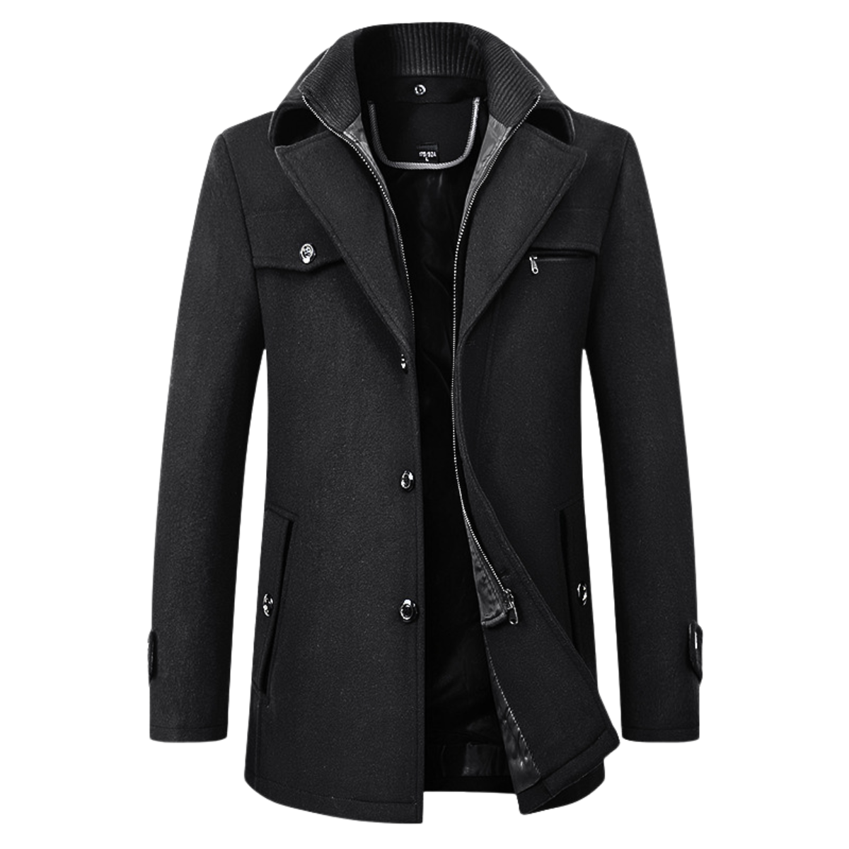 Mantelmantel Herren | Warm & Winddicht 7