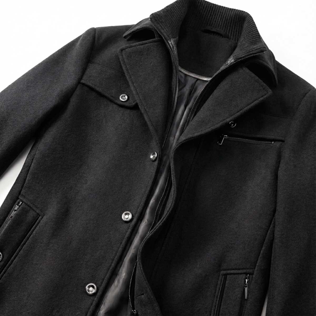 Mantelmantel Herren | Warm & Winddicht 8