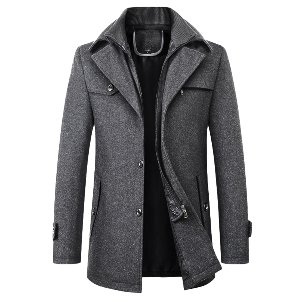 Mantelmantel Herren | Warm & Winddicht 9