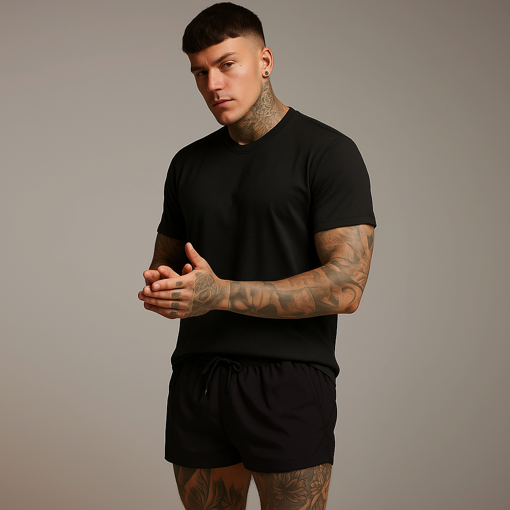 Badeshorts Schwarz Herren | Sportlich & Stylisch für Strand & Pool