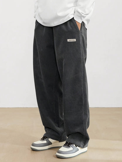 Herren Cordhose mit Taschen - Braun 5