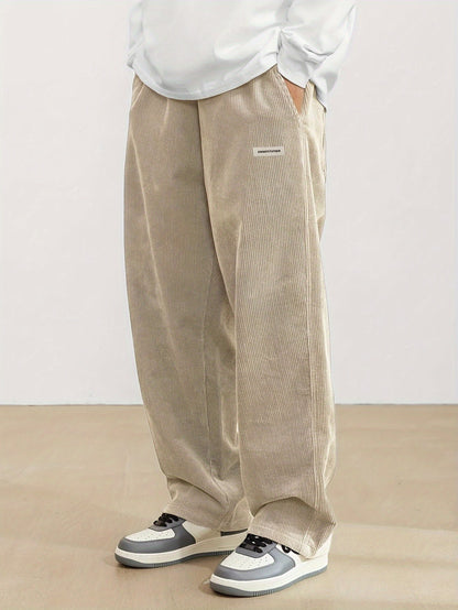 Herren Cordhose mit Taschen - Braun 6
