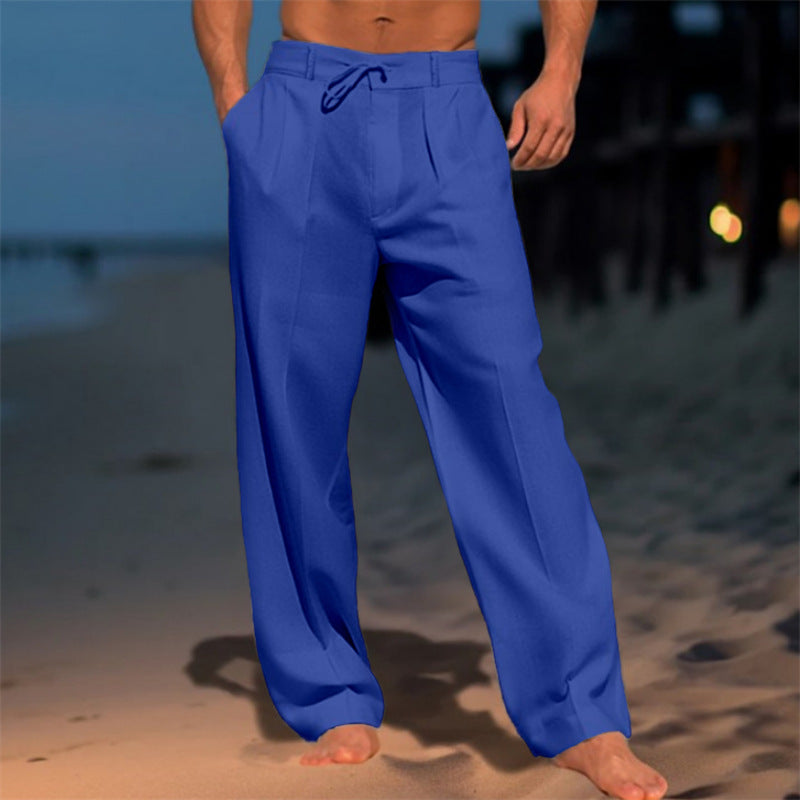 Sommerhosen Herren | Relaxed Fit & Eleganter Kordelzug-Bund