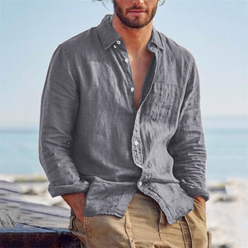 Polo Herren | Leichtes Leinenhemd & Entspannter Sommerfit