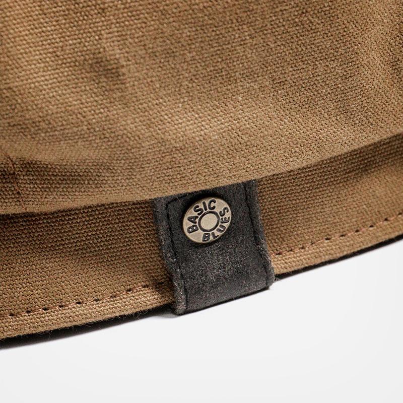 Flache Mütze für Männer aus Mischgewebe im Vintage-Retro-Stil für kalte Tage
