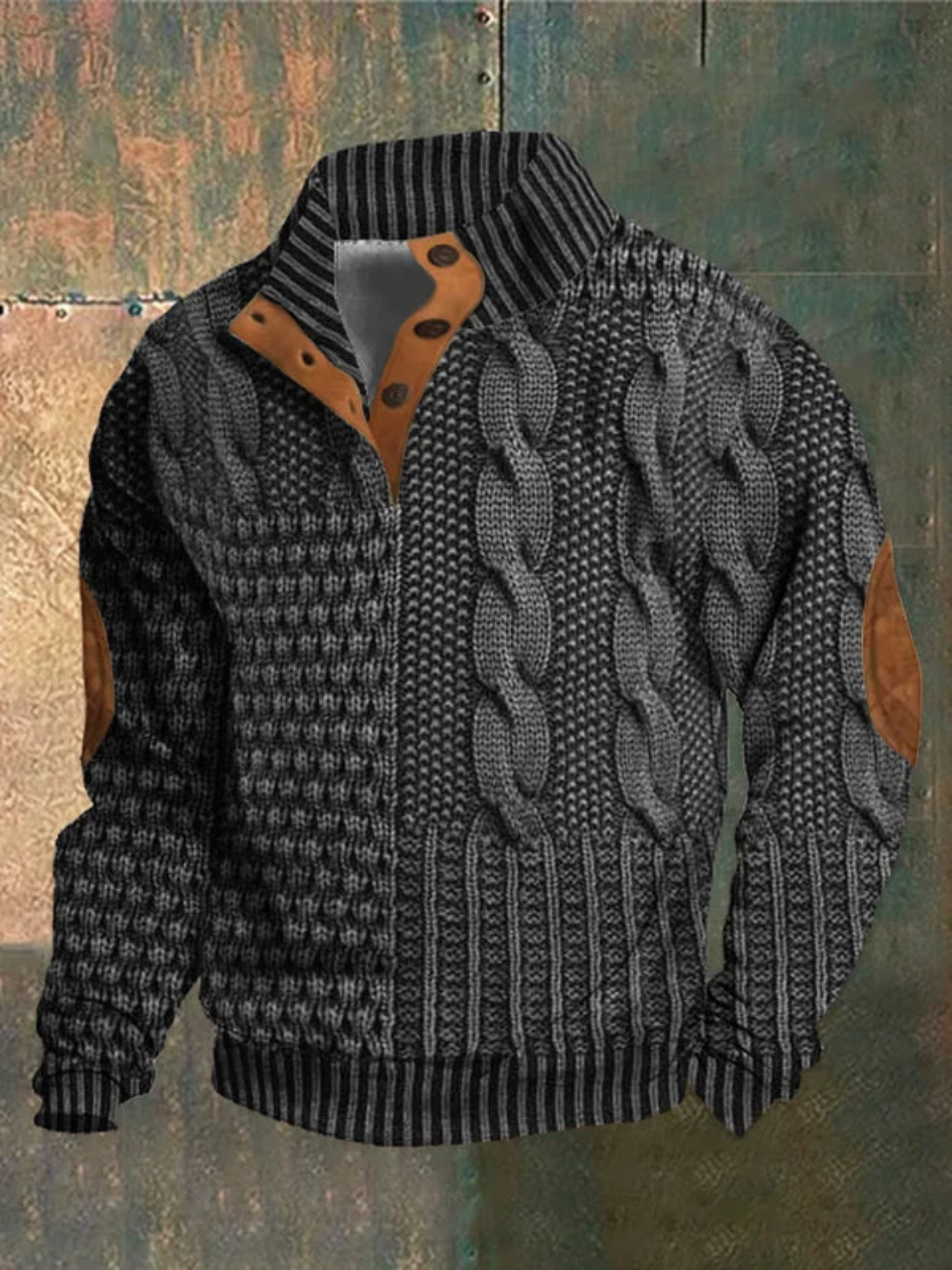 Herren Pullover, Strukturstrick | Winter