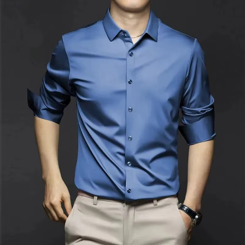 Polo Herren | Edles Seidenhemd mit Zeitlosem Business-Glanz