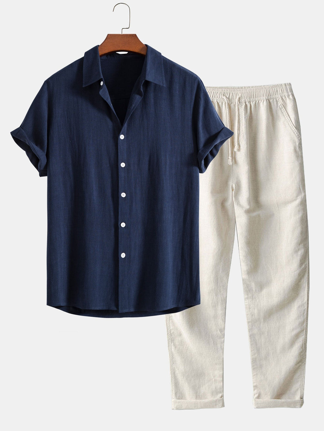 Sommer Set Herren | Stehkragen & Leichter Sommerkomfort