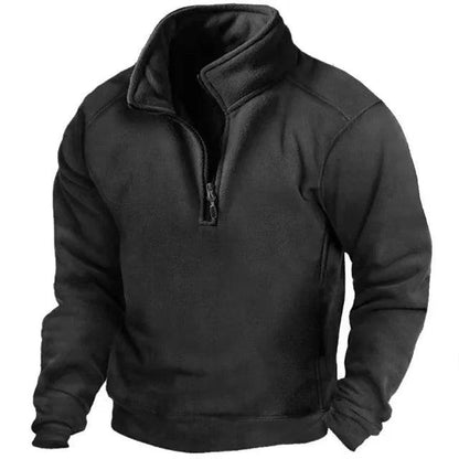 Herrenpullover Winddicht Hoher Kragen | Winter