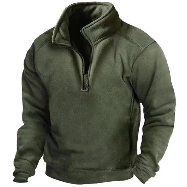 Herrenpullover Winddicht Hoher Kragen | Winter