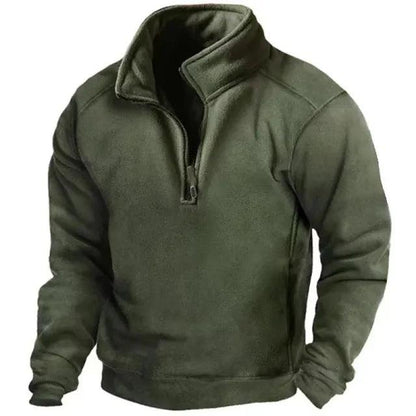 Herrenpullover Winddicht Hoher Kragen | Winter