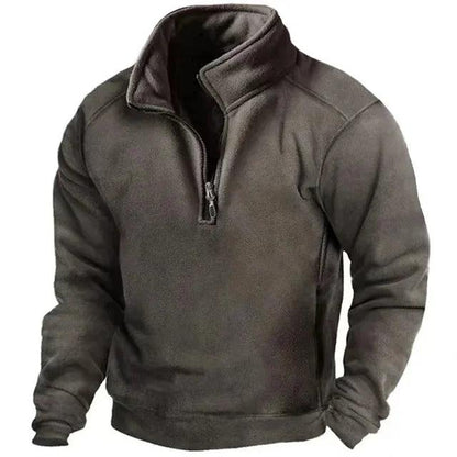 Herrenpullover Winddicht Hoher Kragen | Winter