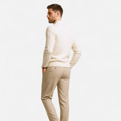 Herren Pullover | Entspannte Passform Klassischer Rundhals für Herbst & Winter