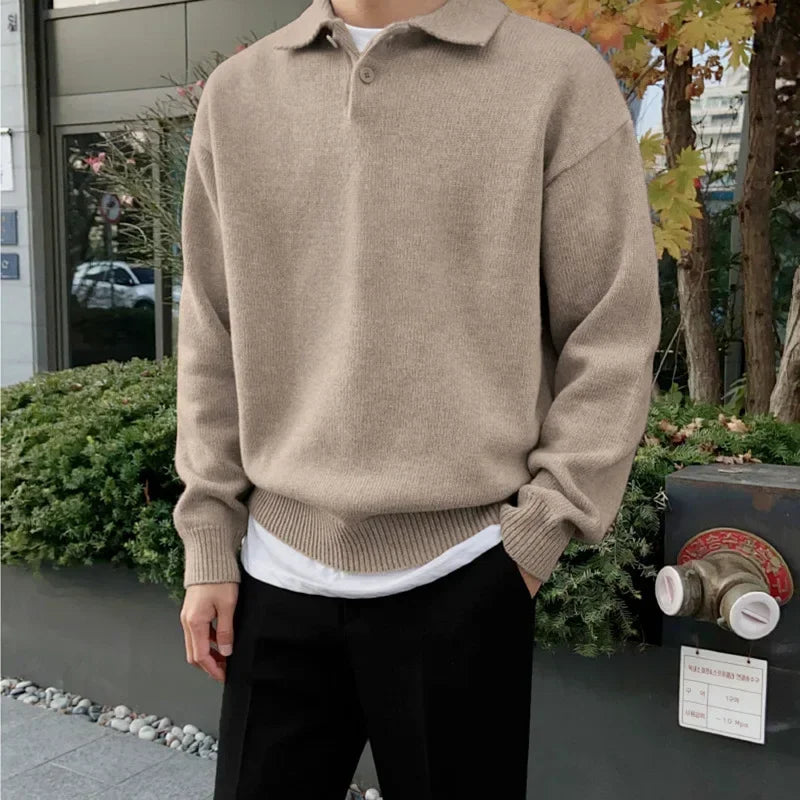Herren Polo-Pullover | Klassisches Normal-Fit Design