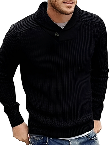 Herrenpullover, Strick, Relaxed Fit | Winter
