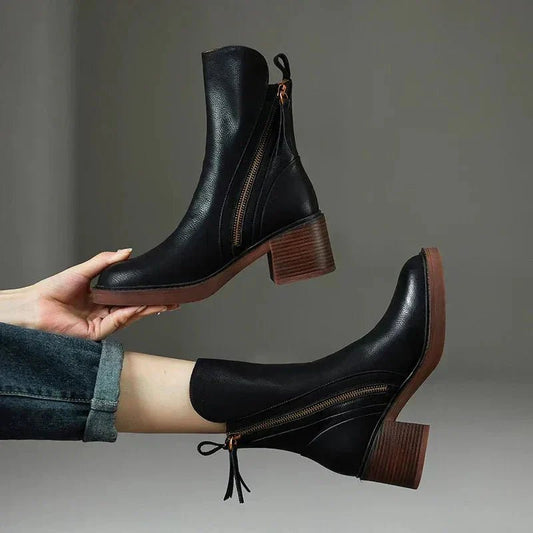Lederstiefeletten für Damen | Langlebiges Design